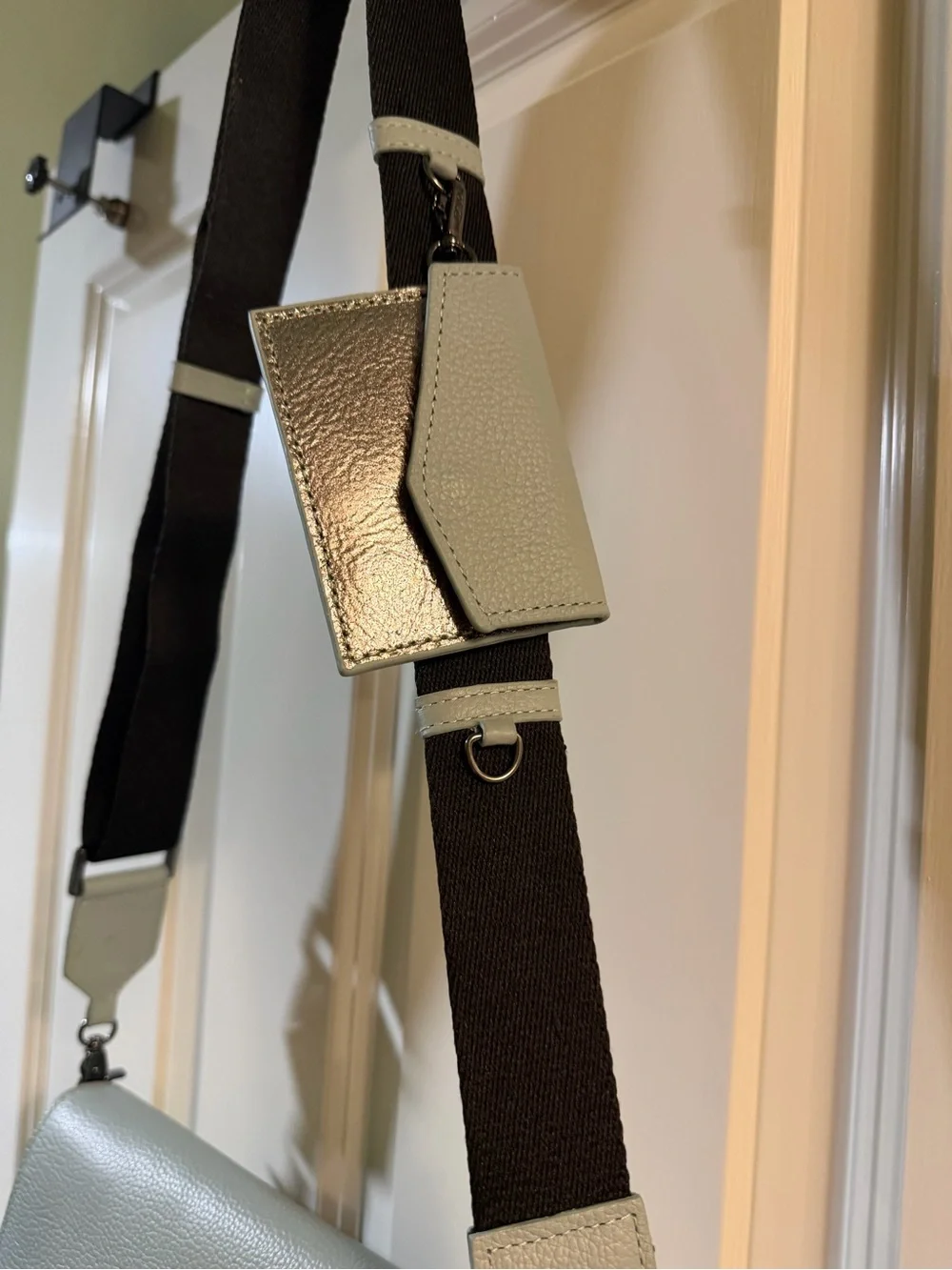 Botkier Light Blue Pebbled Leather Crossbody